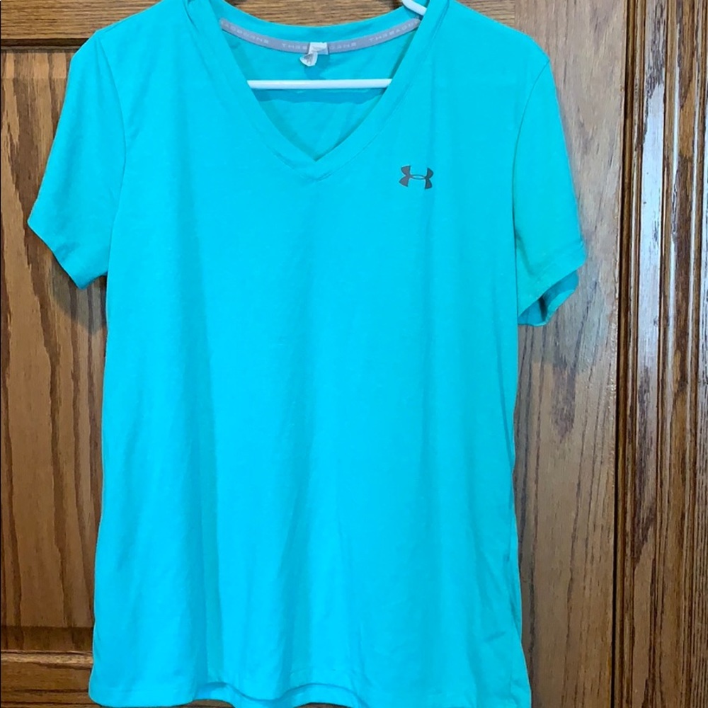 Under Armour Turquoise green Top
